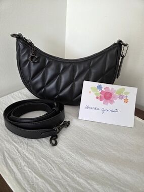 Coach Quilted Mira Shoulder/Crossbody Bag EUC